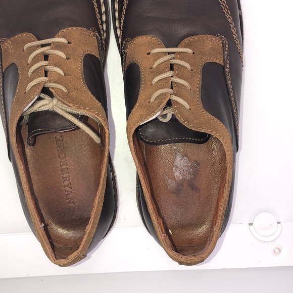 Ryan Rowe CROFTON Lace Up Wingtip Oxford Shoes-10 - Picture 6 of 16